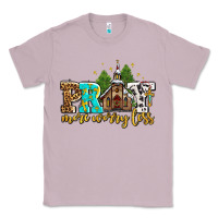 Lilac pray more worry less with church Classic Tee - AdoDesignShop