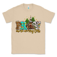 Mushroom pray more worry less with church Classic Tee - AdoDesignShop