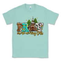 Seafoam pray more worry less with church Classic Tee - AdoDesignShop