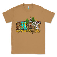 Toasted Coconut pray more worry less with church Classic Tee - AdoDesignShop