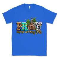 True Royal pray more worry less with church Classic Tee - AdoDesignShop