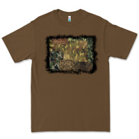 Cacao camouflage leopard background Premium Tee - BarkalooDesign