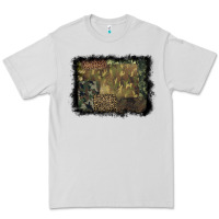 Dove Grey camouflage leopard background Premium Tee - BarkalooDesign