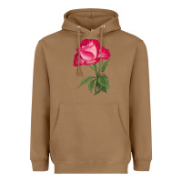 Toasted Coconut Love At First Sight Rose Heavyweight Hoodie - LillyAllenDesigns