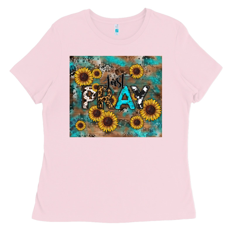 Just Pray Ladies Tee by RanaPortraitStore | Teevron