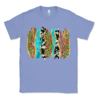 Colony Blue western brushstrokes Classic Tee - AdoDesignShop