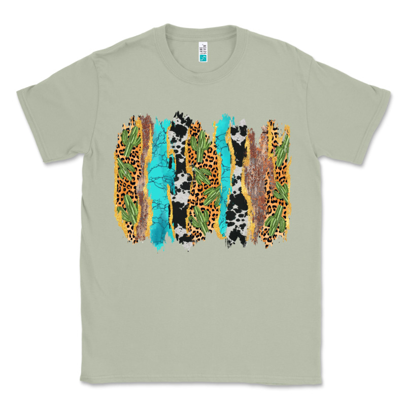 Western Brushstrokes Classic Tee by AdoDesignShop | Teevron