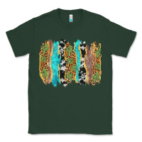 Sports Green western brushstrokes Classic Tee - AdoDesignShop