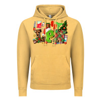 Vintage Mustard lpn christmas nurse with Vintage Hoodie - AdoDesignShop