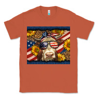Copper Western 4th Of July Cow Classic Tee - LillyAllenDesigns