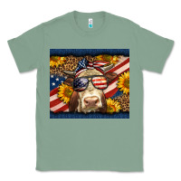 Sage Western 4th Of July Cow Classic Tee - LillyAllenDesigns
