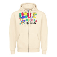 Sandshell love needs no words autism Zipper Hoodie - MaliasSmallBusiness