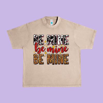 Be Mine Be Mine Be Mine Urban Heavy Tee Designed By Adodesignshop