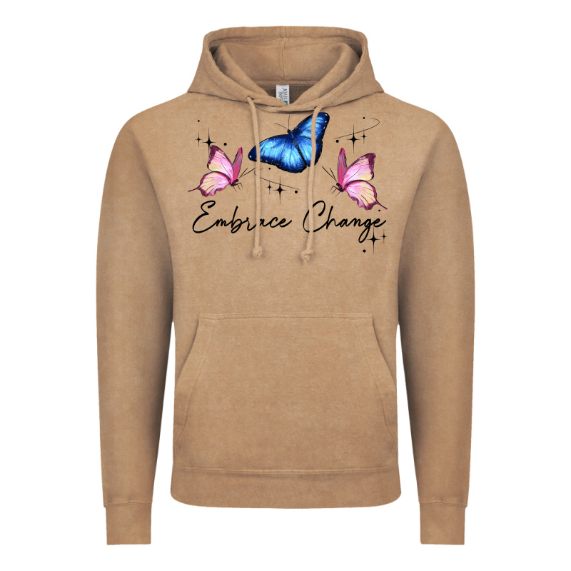 Embrace Change Vintage Hoodie by JahusDesignShop | Teevron