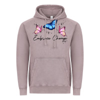 Vintage Zinc embrace change Vintage Hoodie - JahusDesignShop