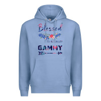 Colony Blue Blessed To Be Called Gammy Premium Hoodie - Bettercallsaul
