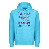 Ocean Blue Blessed To Be Called Gammy Premium Hoodie - Bettercallsaul
