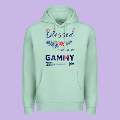 Blessed To Be Called Gammy Premium Hoodie Designed By Bettercallsaul