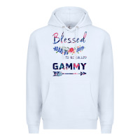 White Blessed To Be Called Gammy Premium Hoodie - Bettercallsaul
