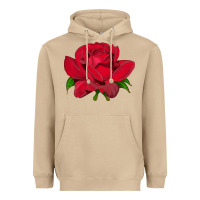 Mushroom Oklahoma Rose Illustrations Heavyweight Hoodie - LillyAllenDesigns