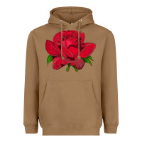Toasted Coconut Oklahoma Rose Illustrations Heavyweight Hoodie - LillyAllenDesigns