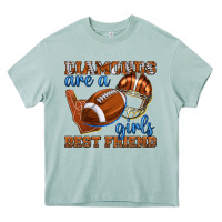 Arona diamonds are a girls best friend football Heavy Core Tee - texasbilliewilder