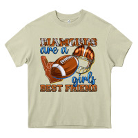 Mossy diamonds are a girls best friend football Heavy Core Tee - texasbilliewilder