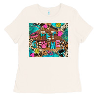 Bone pet groomer Ladies Tee - RanaPortraitStore