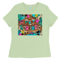 Matcha pet groomer Ladies Tee - RanaPortraitStore