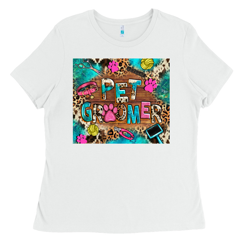 Pet Groomer Ladies Tee by RanaPortraitStore | Teevron