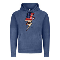 Vintage Denim Lightning Bolt Vintage Hoodie - JahusDesignShop