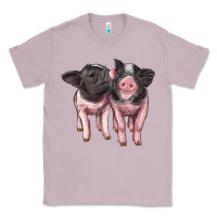Lilac cute baby pigs Classic Tee - Artiststas