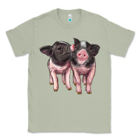 Matcha cute baby pigs Classic Tee - Artiststas