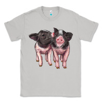 Moon Dust cute baby pigs Classic Tee - Artiststas