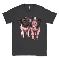 Smoke cute baby pigs Classic Tee - Artiststas