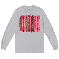 Moon Dust valentines day leopard glitter brushstroke Long Sleeve Tee - Jasminsmagicworld