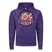 Cloud Purple there was jesus Vintage Hoodie - JahusDesignShop