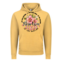 Vintage Mustard there was jesus Vintage Hoodie - JahusDesignShop