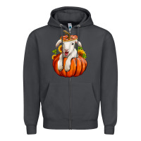 Smoke fall pumpkin lamb nancy cooper Zipper Hoodie - NancyCooperArtShop