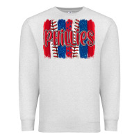 Oatmeal Heather phillies baseball team spirit brushstrokes Premium Sweatshirt - Artiststas