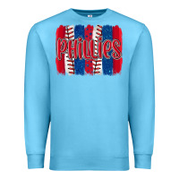 Phillies Baseball Team Spirit Brushstrokes Premium Sweatshirt | Teevron