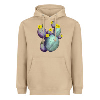 Mushroom Opunthia Santa Rita Cactus Heavyweight Hoodie - LillyAllenDesigns