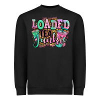 Black loaded tea junkie Heavyweight Sweatshirt - Jasminsmagicworld