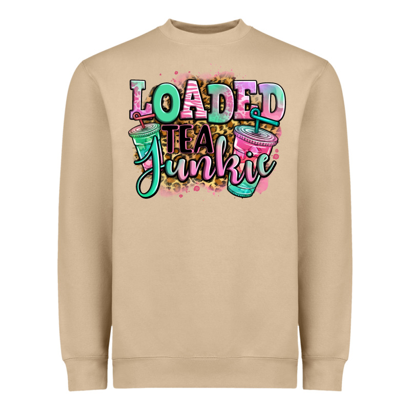 Loaded Tea Junkie Heavyweight Sweatshirt by Jasminsmagicworld | Teevron