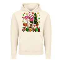 Vintage Artic flamingo merry christmas Vintage Hoodie - AdoDesignShop