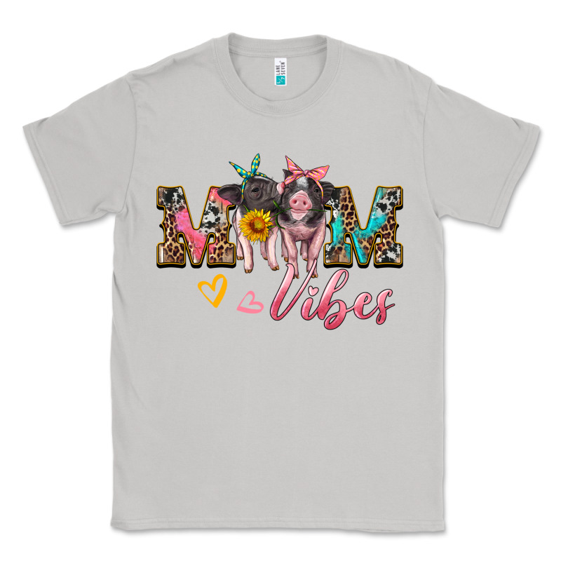 Mom Vibes Baby Pigs Classic Tee by Artiststas | Teevron