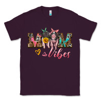 Plum mom vibes baby pigs Classic Tee - Artiststas