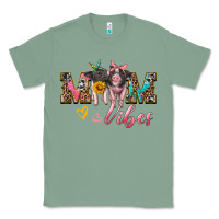 Sage mom vibes baby pigs Classic Tee - Artiststas