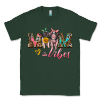 Sports Green mom vibes baby pigs Classic Tee - Artiststas