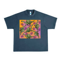 Midnight Navy dinosaur brontosaurus Urban Heavy Tee - Artiststas